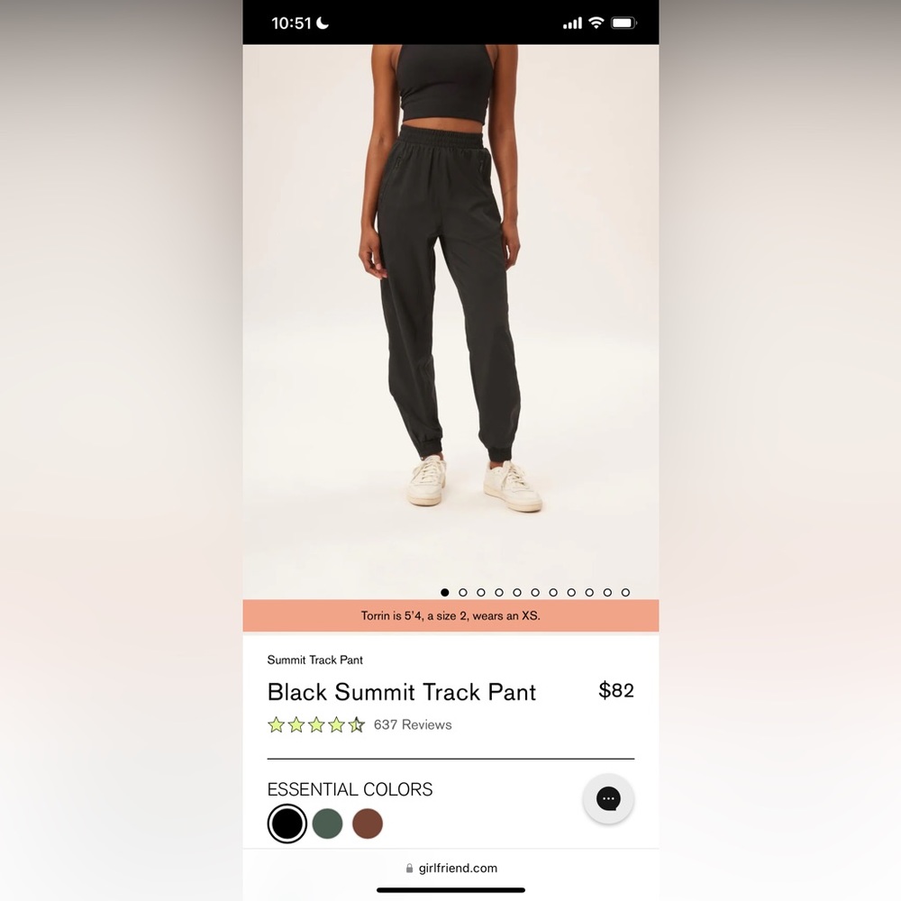 Girlfriend Collective Track Pants